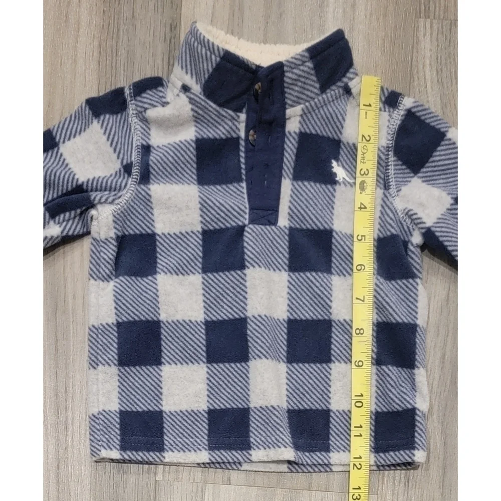 Infant Carter's Fleece Pullover Jacket size 6 months